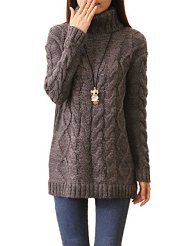 灰色时尚 XIAHAN 夏菡女士针织衫的舒适与优雅