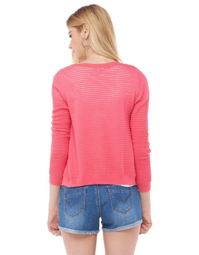 琥珀红针织开衫 秋冬衣橱的经典与温暖